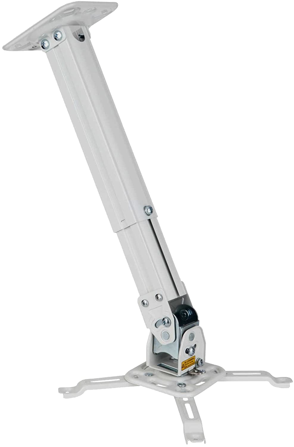 Supporto a Soffitto per Proiettori Estensione 380-580 mm Silver - Techly ICA-PM 18S
