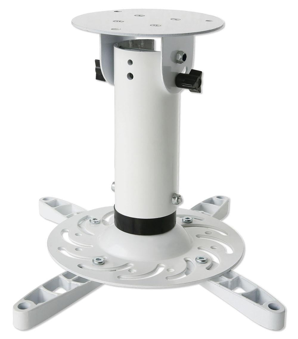 Staffa Universale a Soffitto per Proiettori Bianco - Techly ICA-PM 200WH