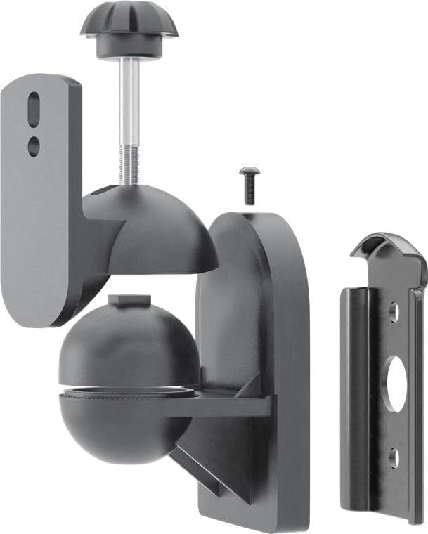 Coppia Staffe Speakers a Parete Universali Regolabili - Techly ICA-SP SS28