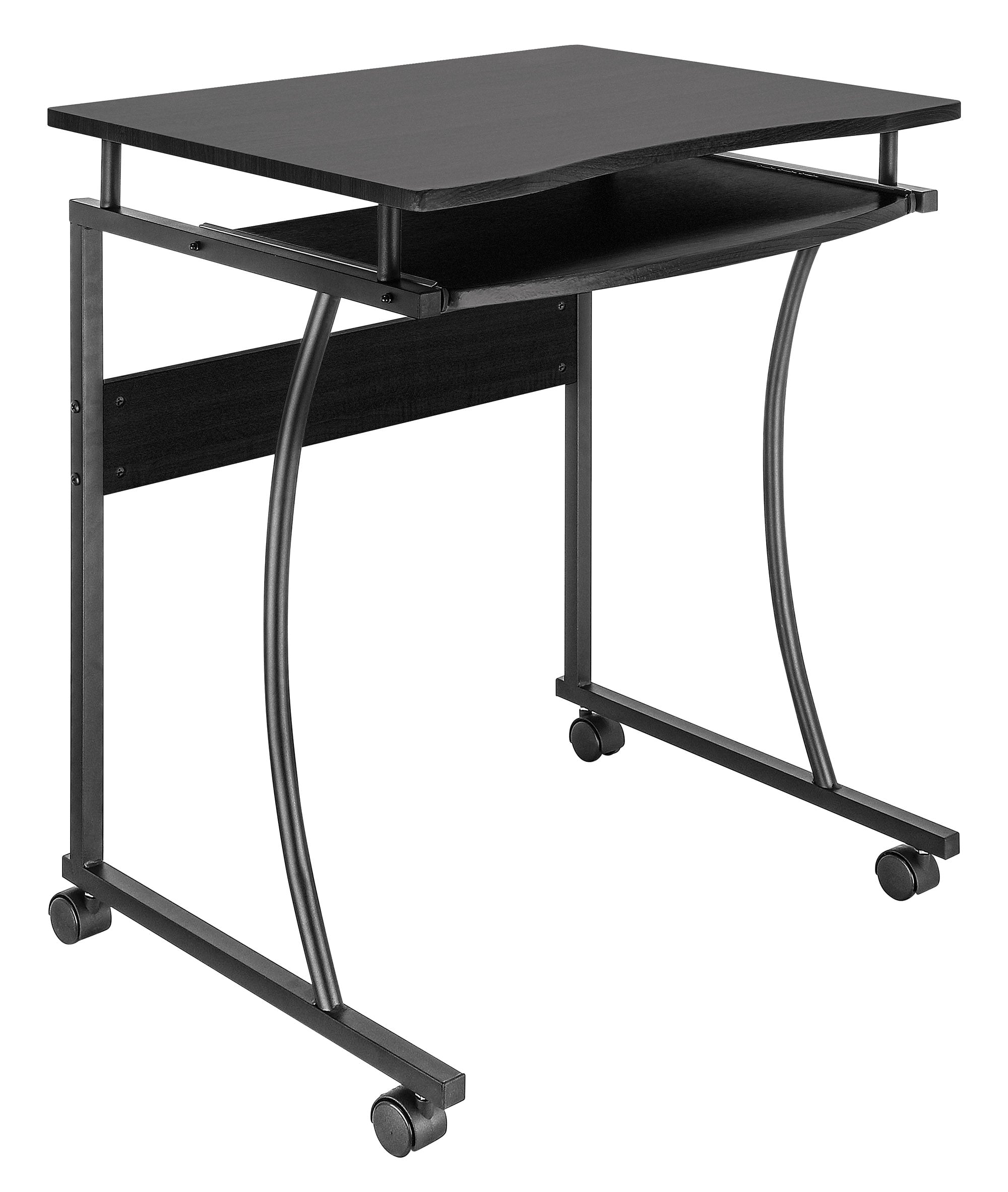 Scrivania Compatta con Ripiano Estraibile per Tastiera - Techly ICA-TB 131B