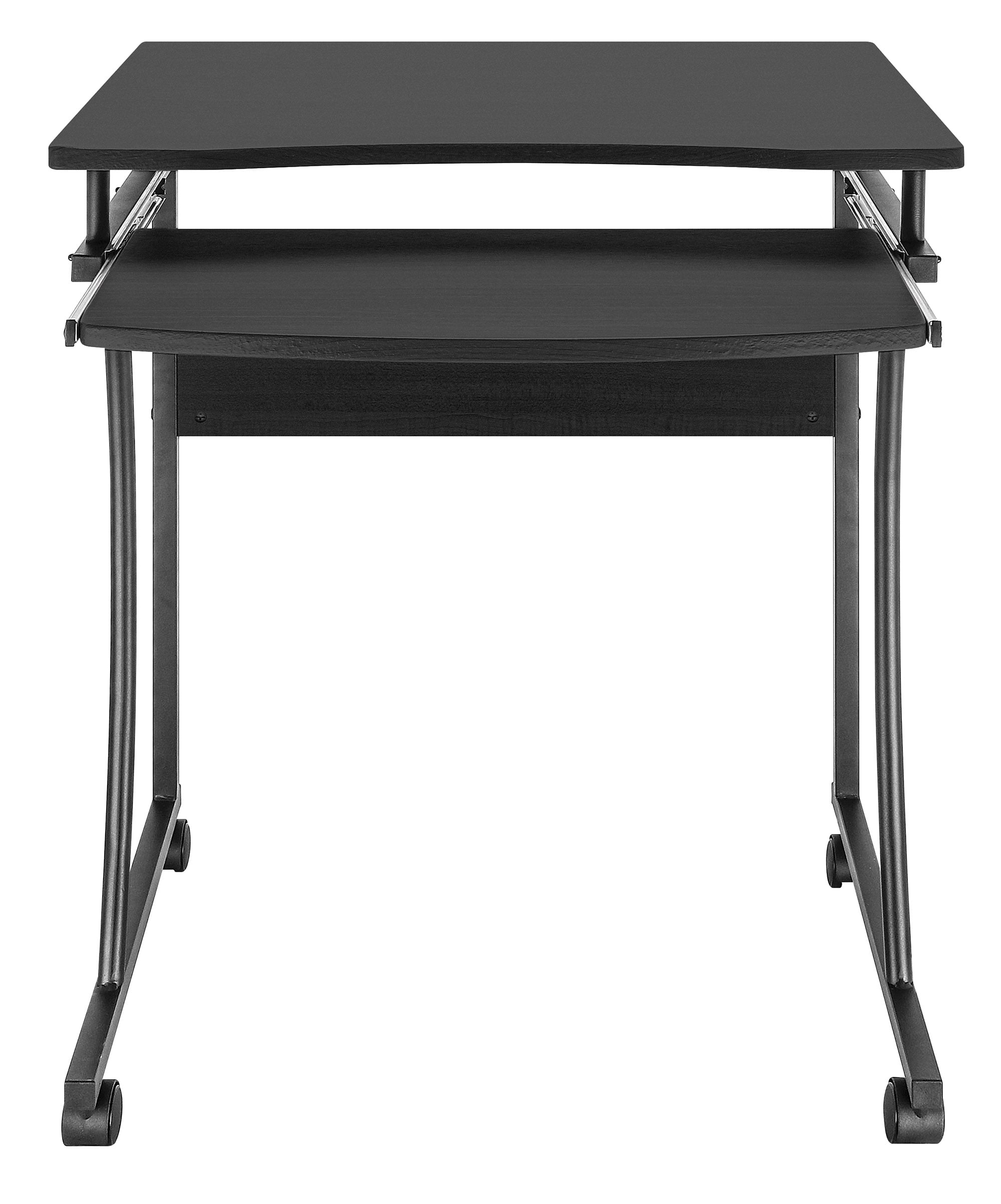 Scrivania Compatta con Ripiano Estraibile per Tastiera - Techly ICA-TB 131B