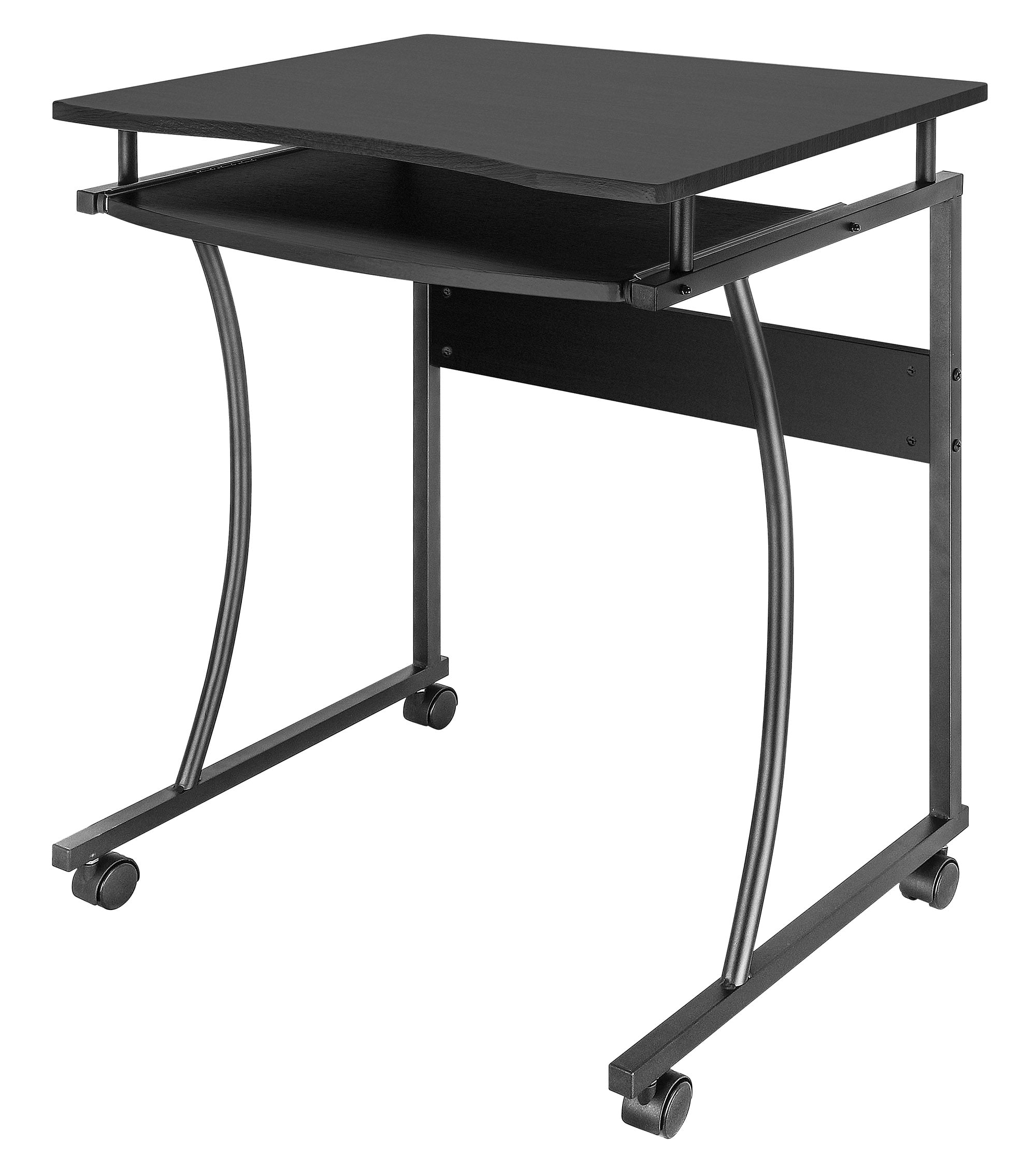 Scrivania Compatta con Ripiano Estraibile per Tastiera - Techly ICA-TB 131B