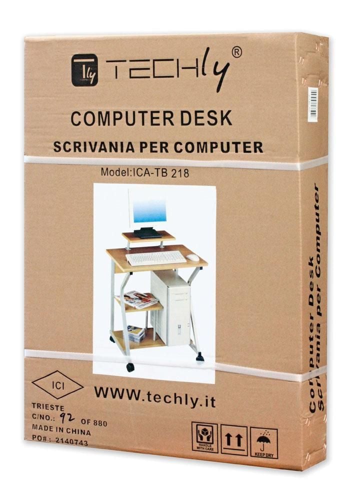 Scrivania per Computer Compact - Techly ICA-TB 218