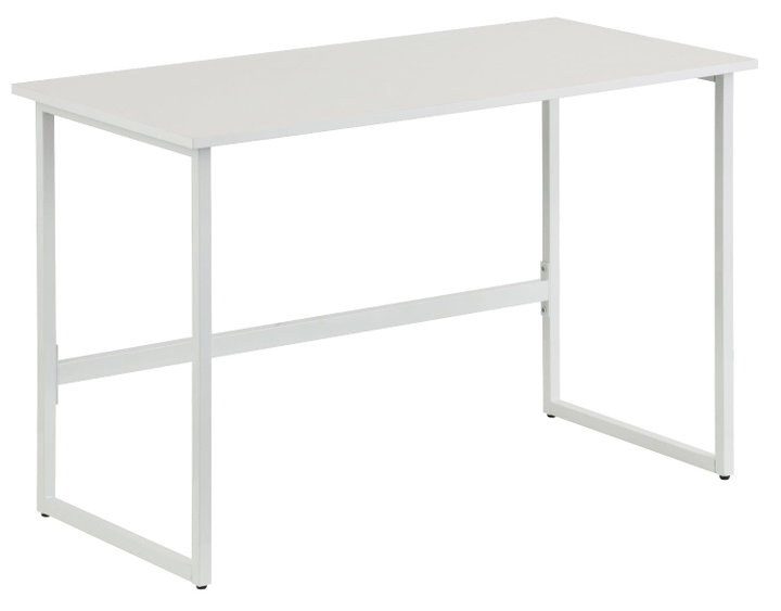 Scrivania per computer design moderno, area 1200x600 mm, colore bianco - Techly ICA-TB 3545W