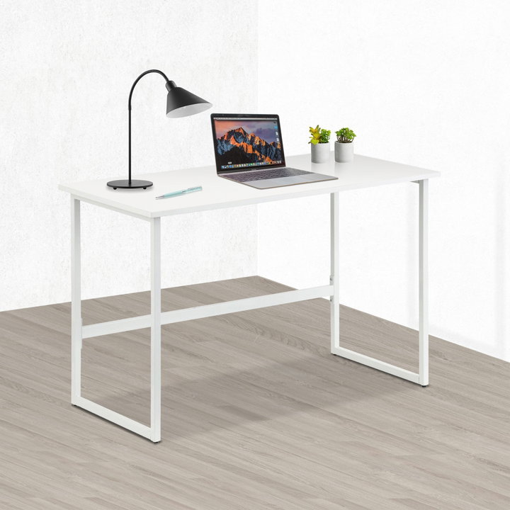 Scrivania per computer design moderno, area 1200x600 mm, colore bianco - Techly ICA-TB 3545W