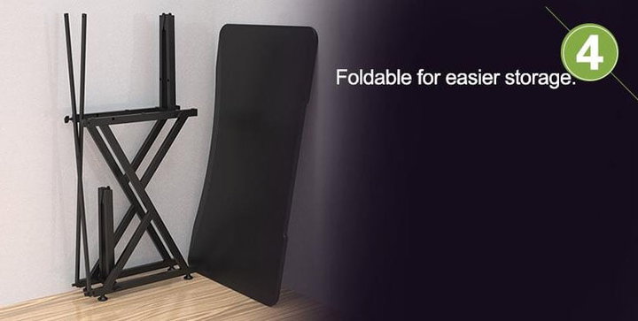 Scrivania gaming ergonomica 110 cm nero - Techly ICA-TB ESG01