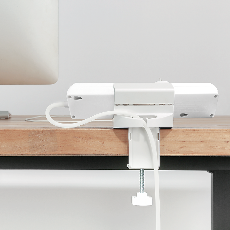Organizer da scrivania per cavi e prese multiple con morsetto di fissaggio - Logilink ICA-TB PSH50