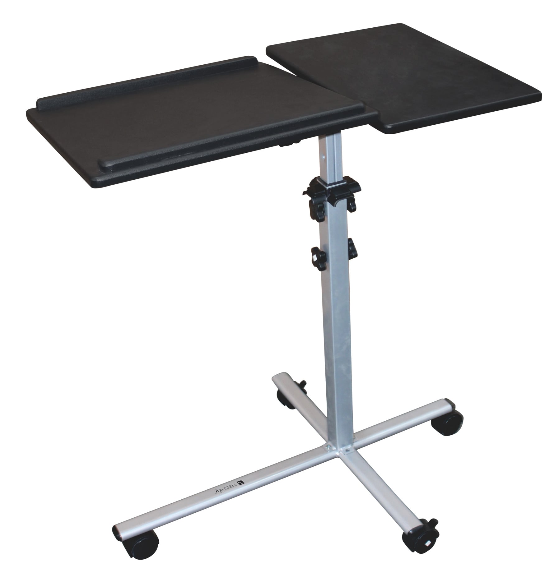 Carrello per Proiettore e Notebook a Due Ripiani Regolabile in Altezza - Techly ICA-TB TPM-2