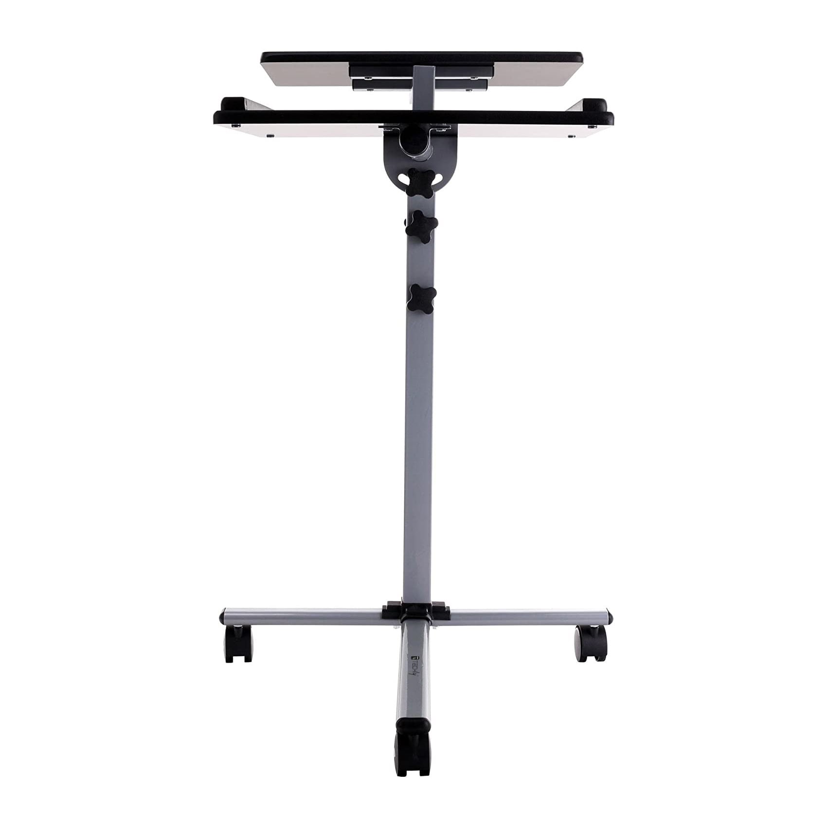Carrello per Proiettore e Notebook a Due Ripiani Regolabile in Altezza - Techly ICA-TB TPM-2