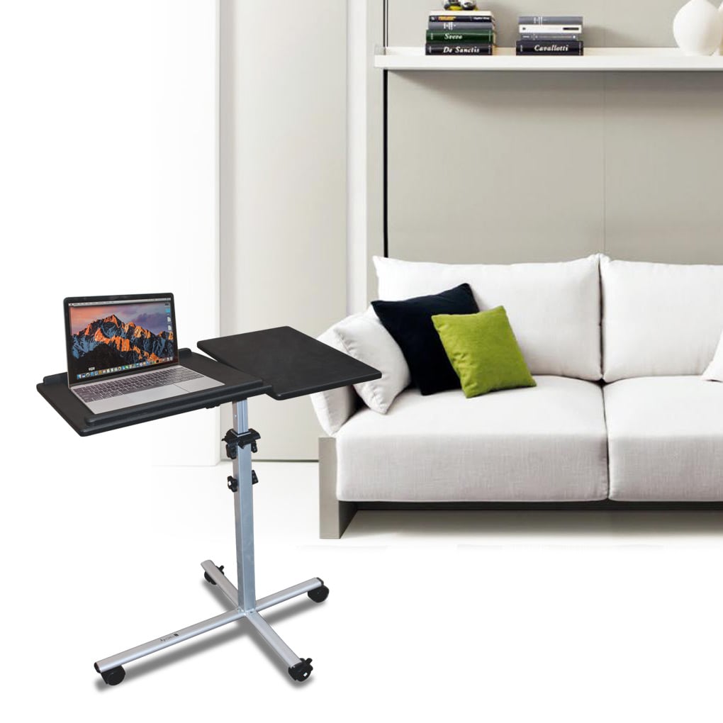 Carrello per Proiettore e Notebook a Due Ripiani Regolabile in Altezza - Techly ICA-TB TPM-2