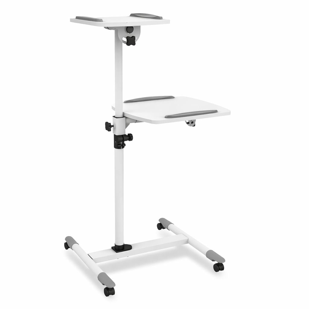Carrello Supporto per Proiettore Beamer Notebook PC Ripiani Regolabili - Techly ICA-TB TPM-6