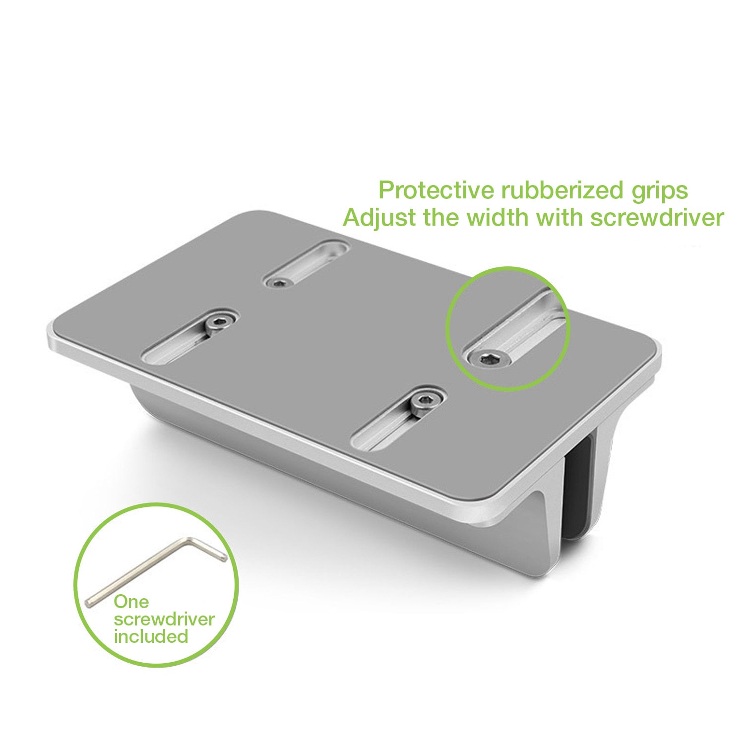 Supporto Verticale per Notebook in Alluminio - Techly ICA-TBL 010