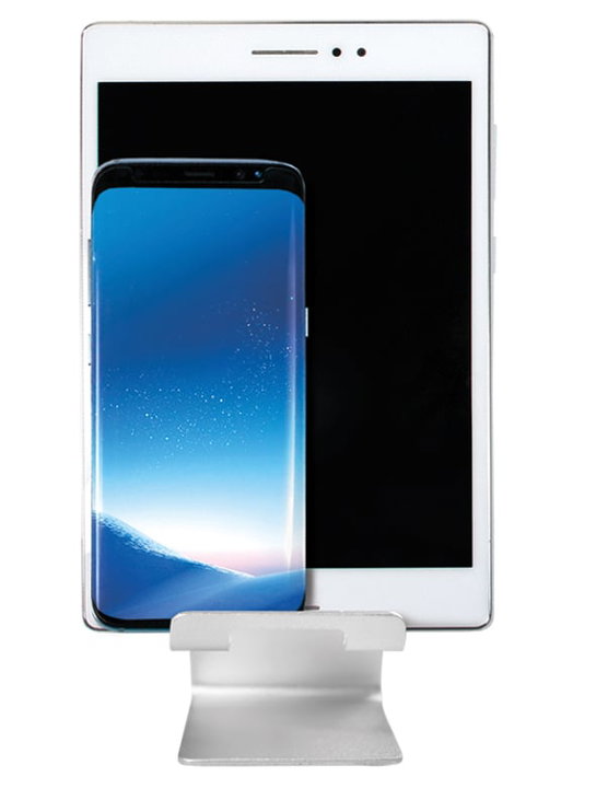 Supporto in Alluminio per Smartphone e Tablet Universale Silver - Logilink ICA-TBL 122