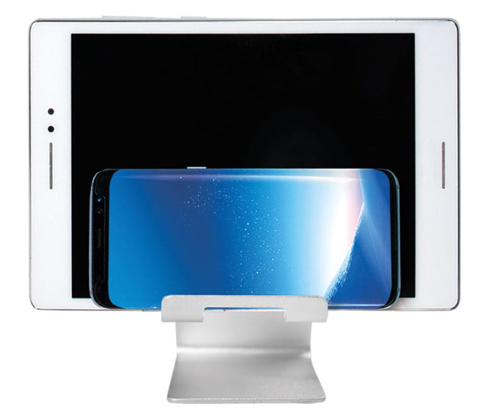 Supporto in Alluminio per Smartphone e Tablet Universale Silver - Logilink ICA-TBL 122