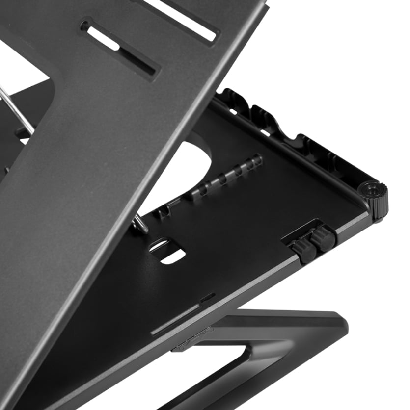 Supporto per Notebook e Tablet 10-15.6'' Ergonomico Nero - Logilink ICA-TBL 133