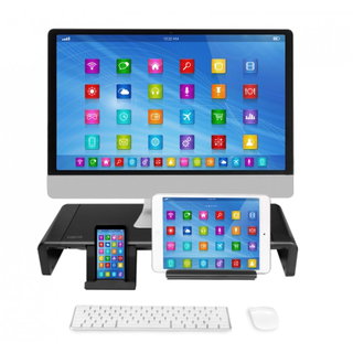 420 Adjustable Smartphone Monitor Support - 520 mm Black - Logilink ICA-TBL 140