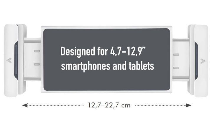Supporto da Pavimento Inclinabile e Girevole per Dispositivi Mobili da 4.7'' a 12.9'' - Logilink ICA-TBL 154
