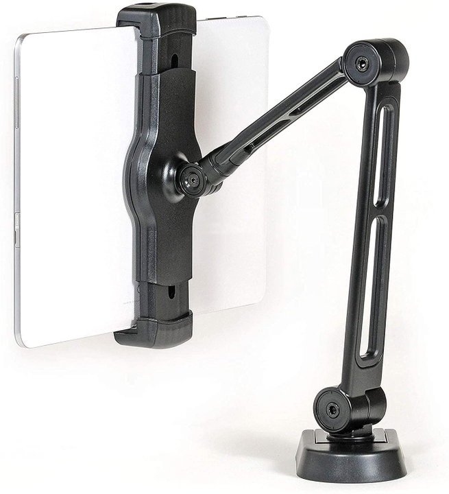 Supporto Estensibile per Tablet e iPad 4.7"-12.9" da Muro o Sottopensile - Techly ICA-TBL 2802