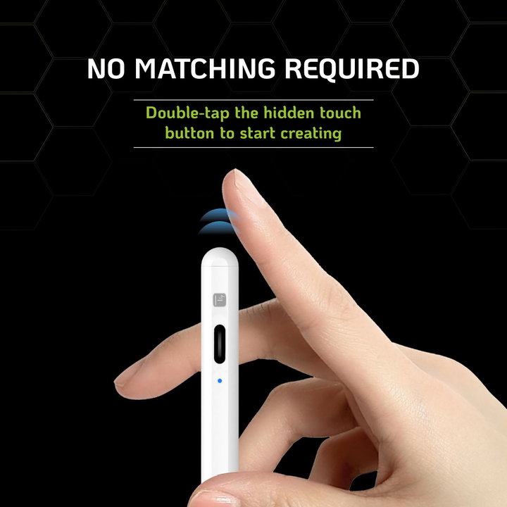 Penna Touch Attiva Magnetica Bianca per iPad/iPhone - Techly ICA-TBL PEN53