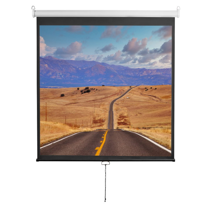 112 Projection Screen " 200 x 200 cm Manual - Sbox ICA-TP PSM- 200 V 2