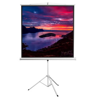 Screen projection with tripod 112 " 200 x 200 cm - Sbox ICA-TP PSMT- 112 V 2
