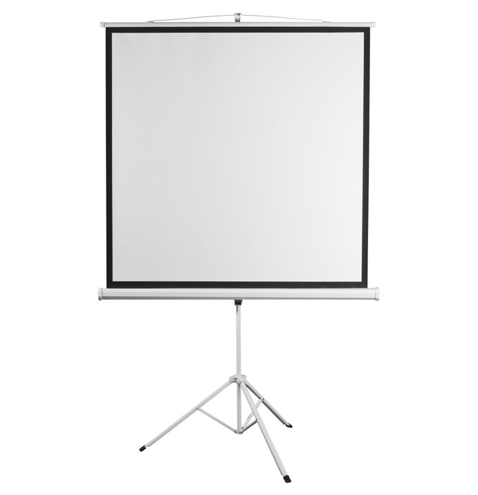 Screen projection with tripod 112 " 200 x 200 cm - Sbox ICA-TP PSMT- 112 V 2