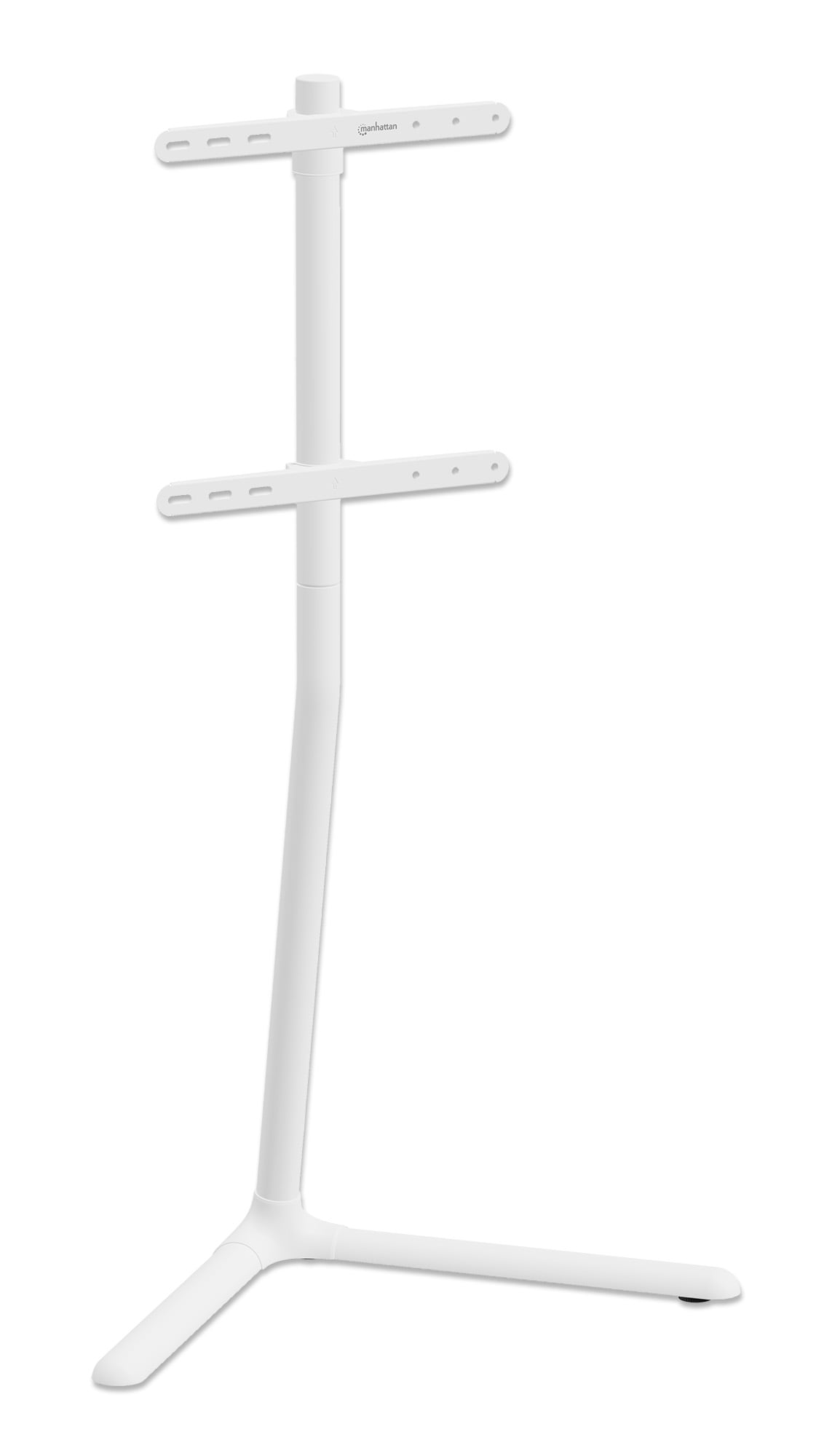 Supporto a Pavimento per TV Girevole Portatile Regolabile in Altezza - Manhattan ICA-TR 46MH