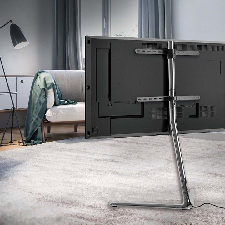 Floor support for TV/LCD/LED/Plasma 49 - 70 " Chromed V base - Logilink ICA-TR 46 S