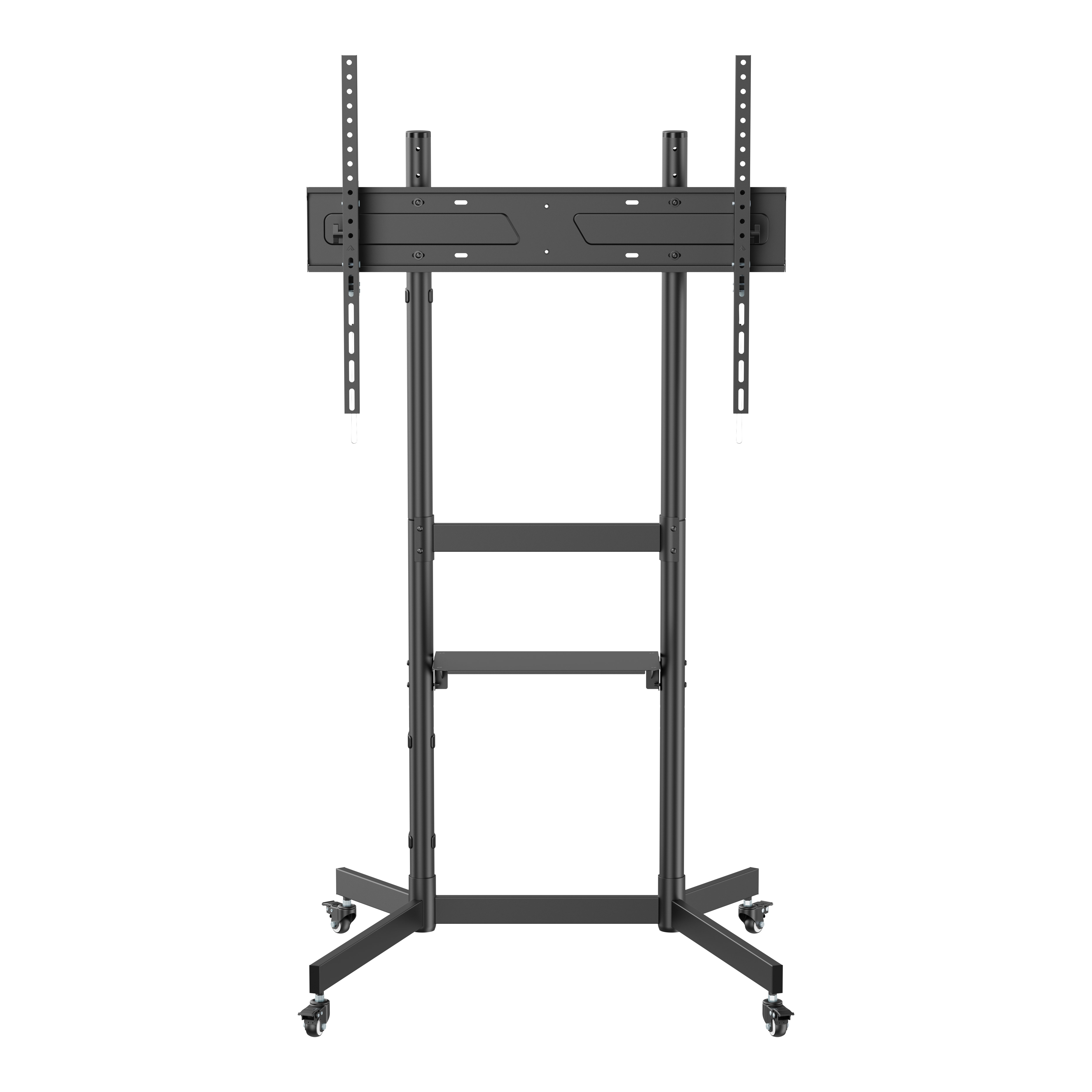 Supporto a Pavimento con Mensola per TV LCD/LED/Plasma 55-100'' - Techly ICA-TR044