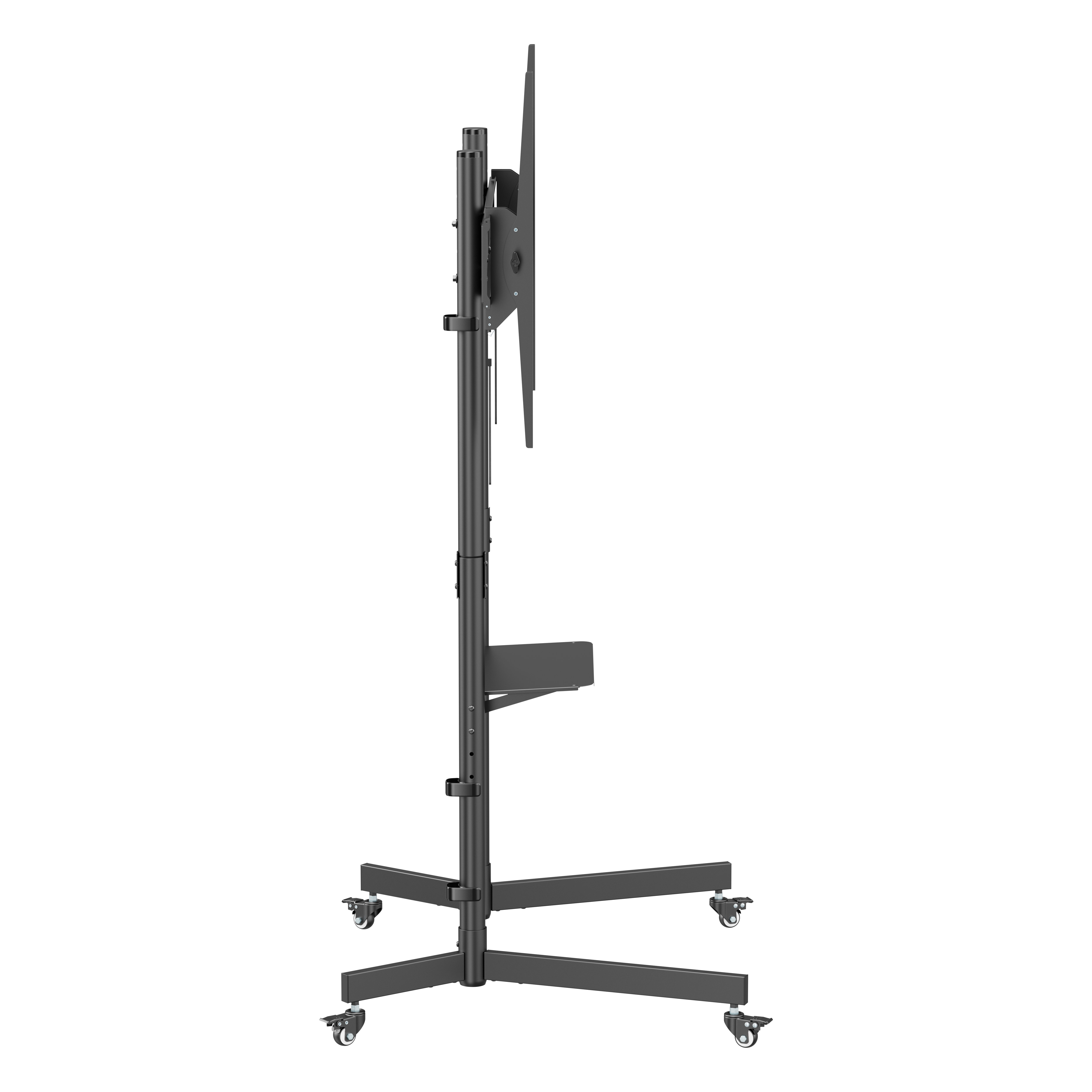 Supporto a Pavimento con Mensola per TV LCD/LED/Plasma 55-100'' - Techly ICA-TR044