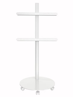 Supporto a Pavimento Trolley TV 32-70'' Bianco - Techly ICA-TR102W
