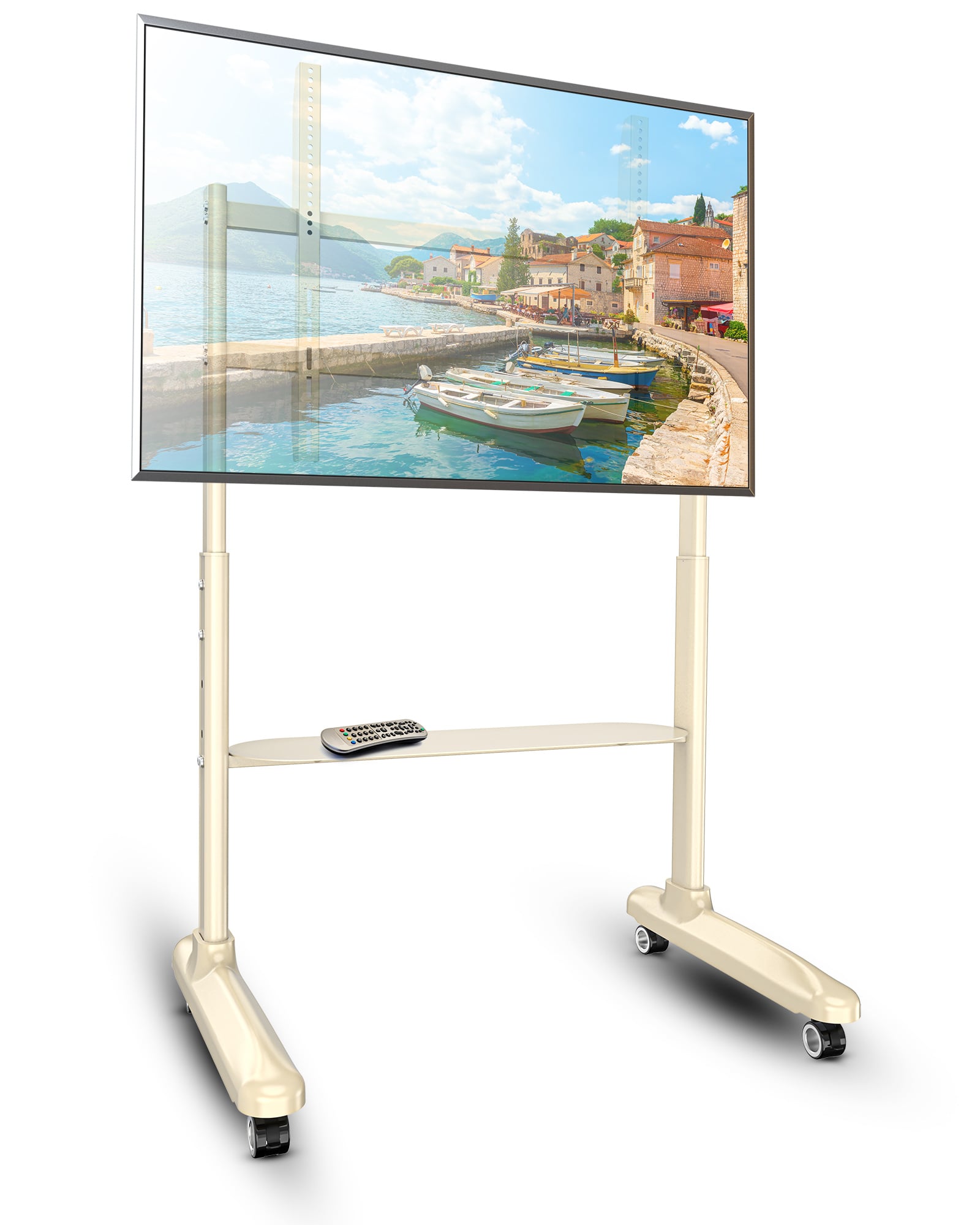 Supporto da Pavimento TV LCD/LED 32-90'' con Mensola - Techly ICA-TR105W