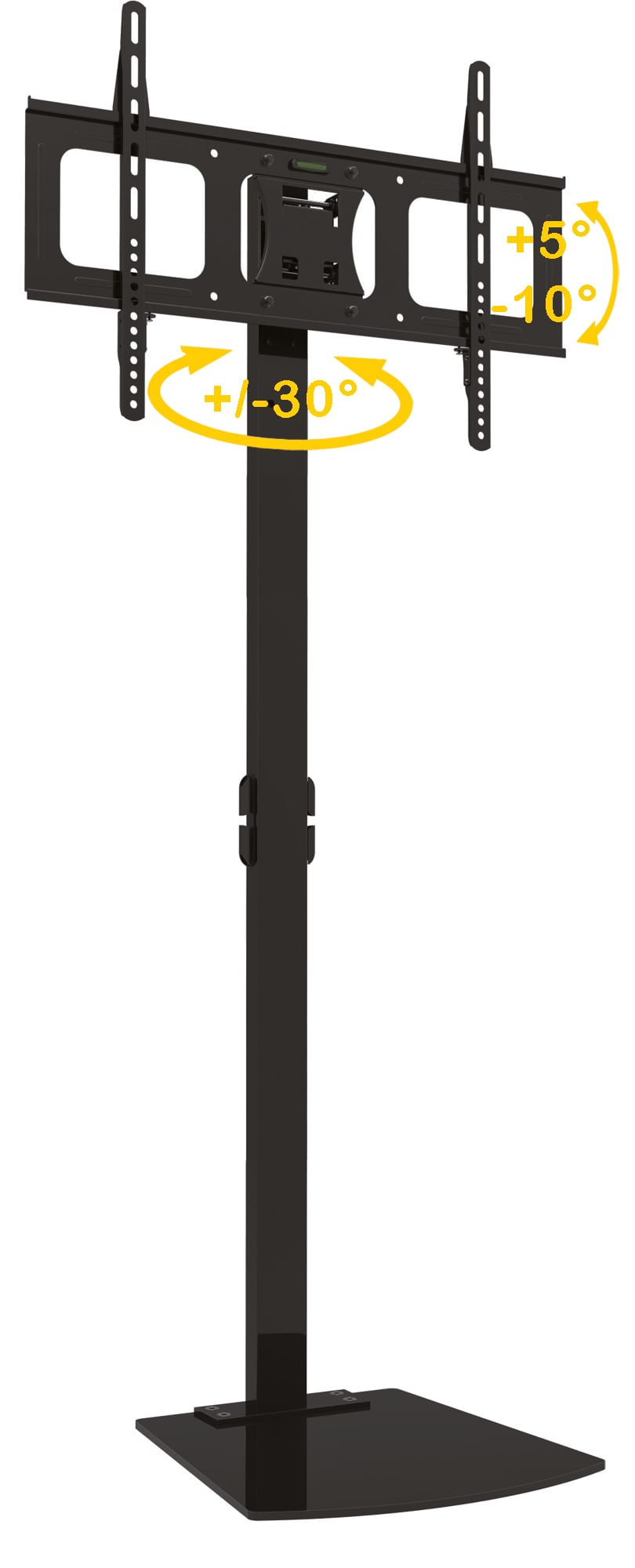 Supporto da Pavimento Girevole con Staffa per TV LCD/LED/Plasma 32-70'' - Techly ICA-TR12