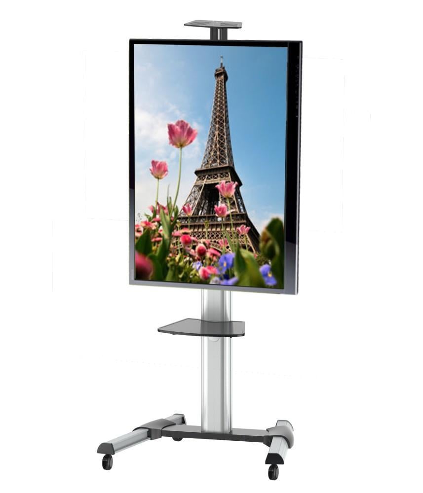 Supporto a Pavimento con una Mensola Trolley TV LCD/LED/Plasma 37-70'' - Techly ICA-TR15
