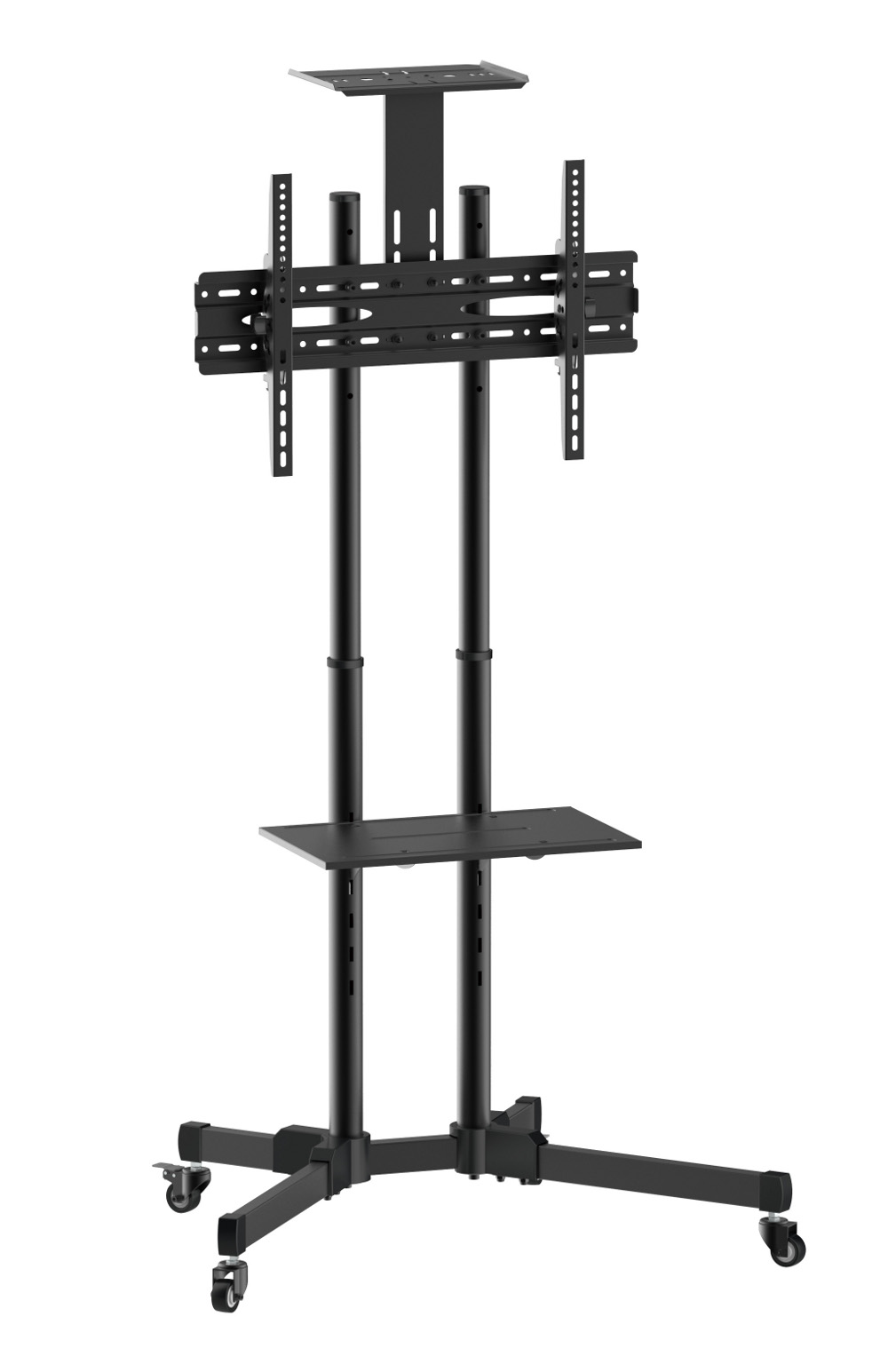 Trolley da Pavimento con Mensola per TV LCD/LED/Plasma 37-70'' - Techly ICA-TR16T