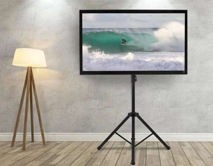 Supporto Treppiede Universale a Pavimento per TV 17-60'' - Techly ICA-TR17T2
