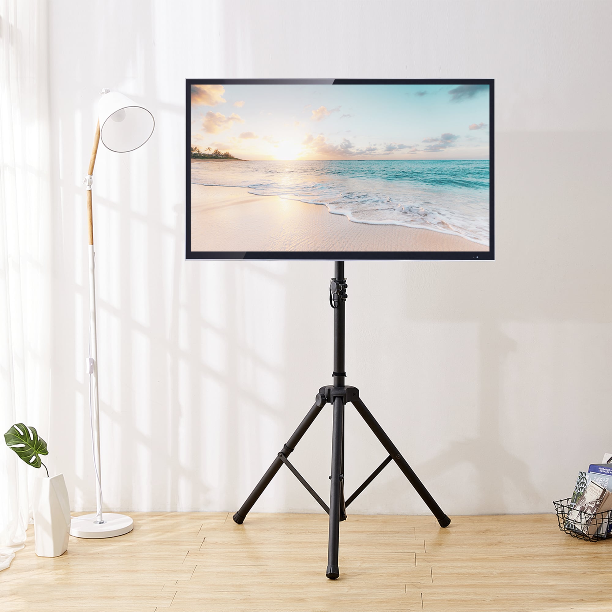 Supporto Treppiede Universale a Pavimento per TV 17-60'' - Techly ICA-TR17T2