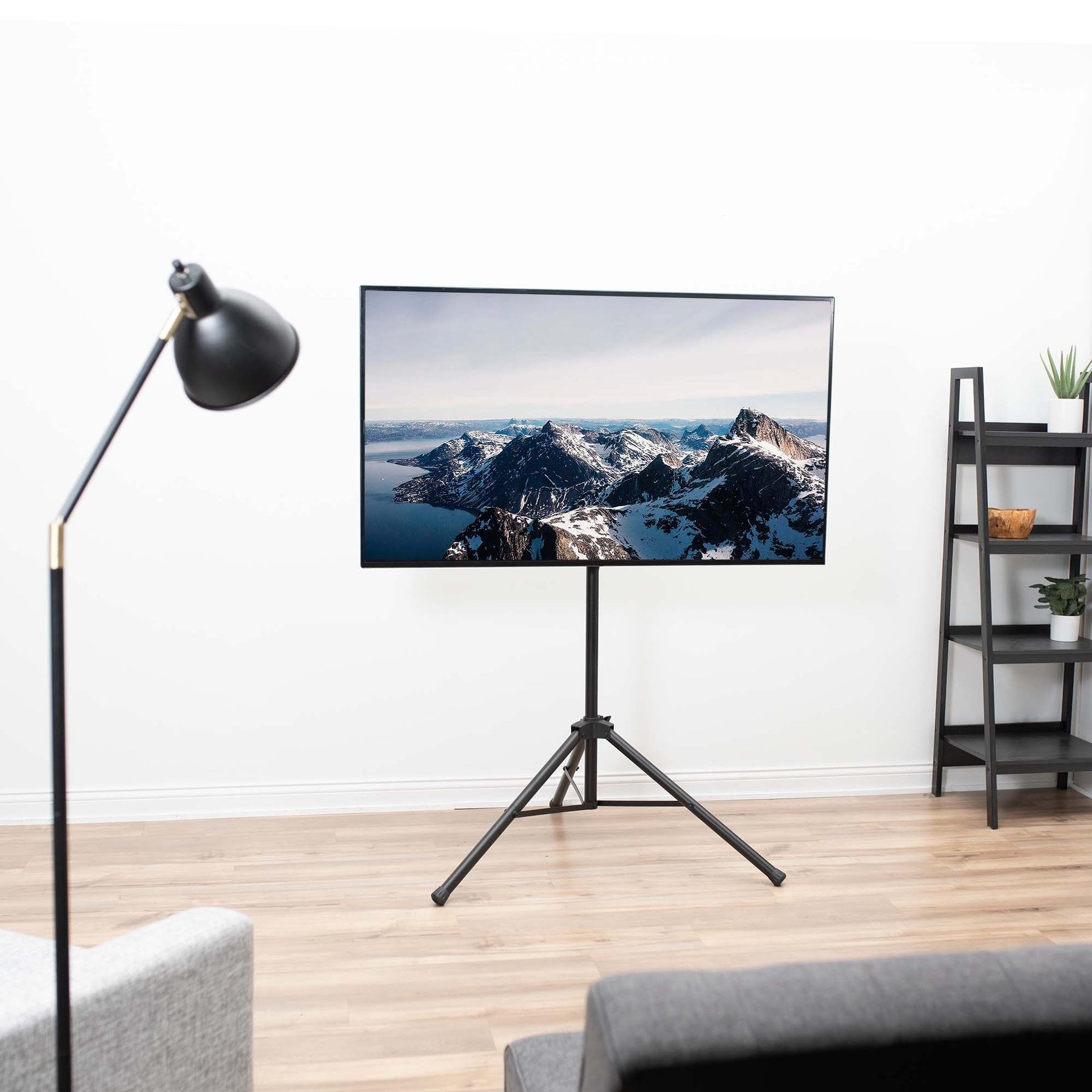 Supporto Treppiede Universale a Pavimento per TV 17-60'' - Techly ICA-TR17T2