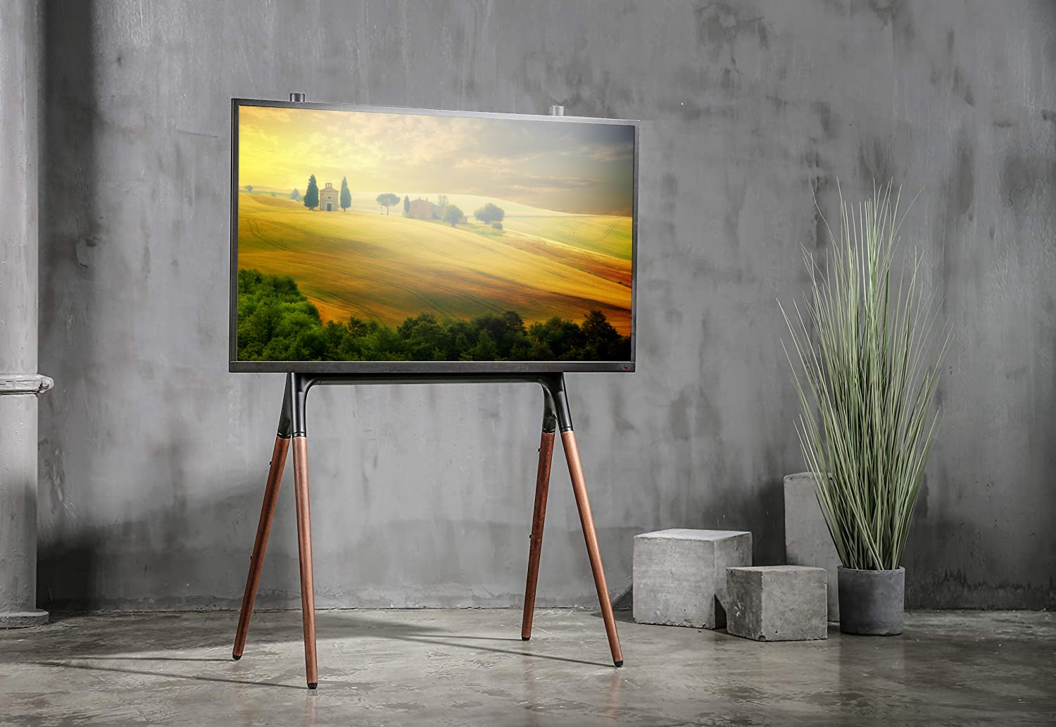 Supporto a Pavimento per TV LCD/LED/Plasma 49-70'' stile cavalletto - Techly ICA-TR19