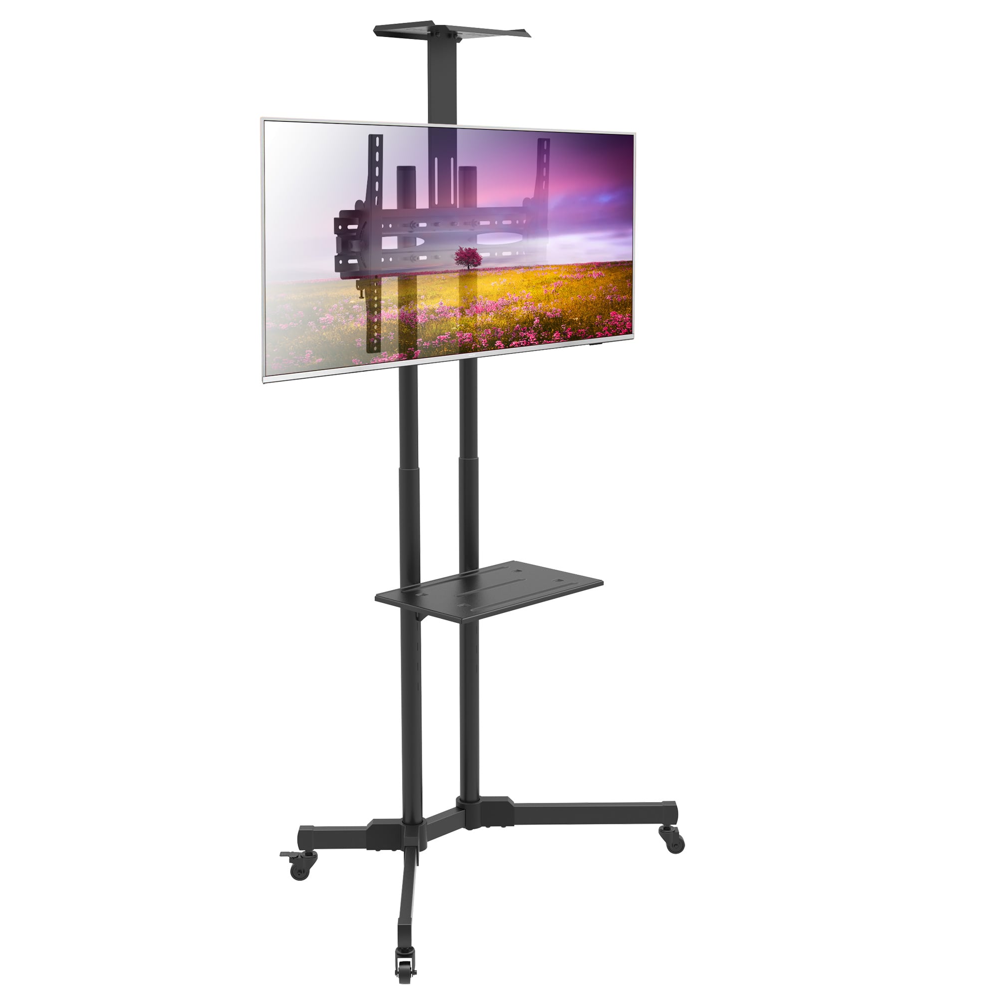 Trolley da Pavimento con Mensola per TV LCD/LED/Plasma 37-70'' - Techly ICA-TR216T