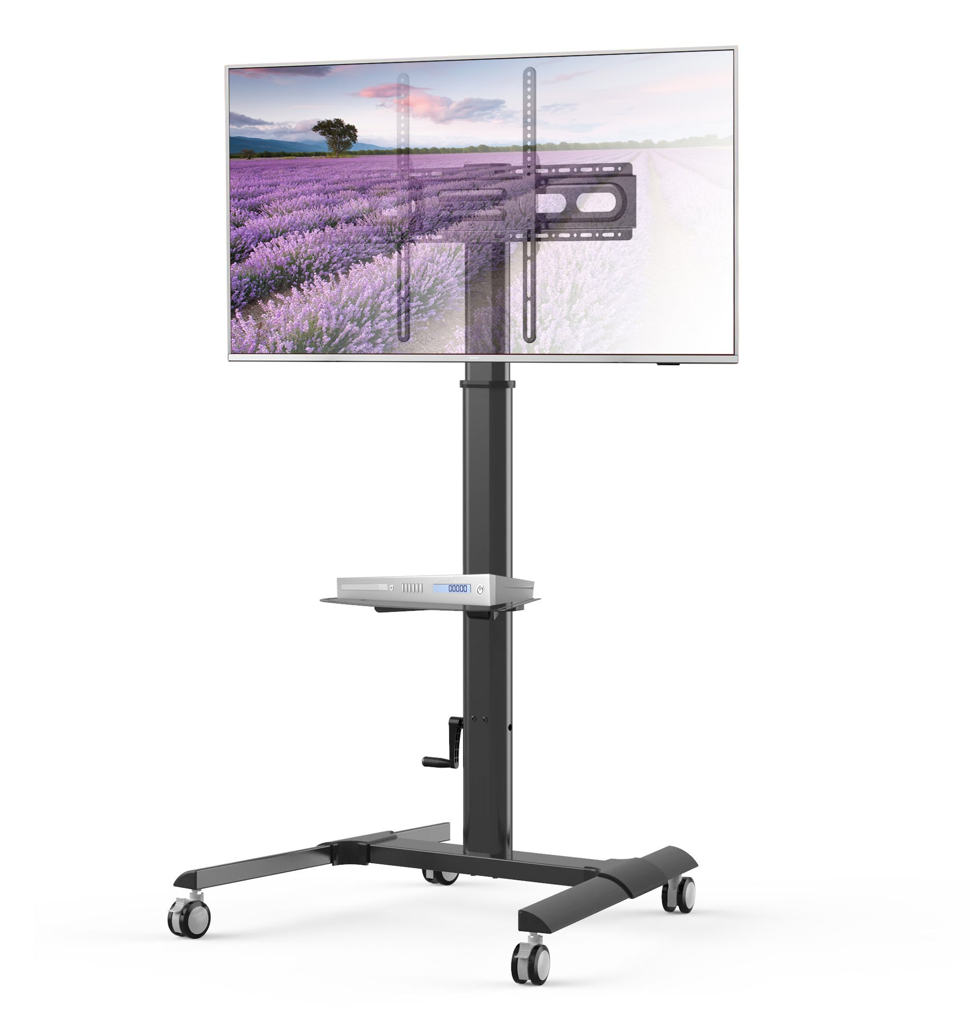 Trolley da Pavimento con Mensola per TV LCD/LED/Plasma 32-70'' - Techly ICA-TR228