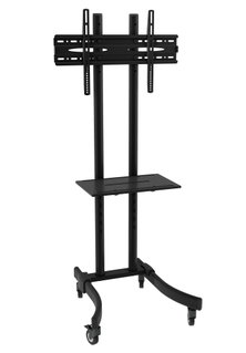 32 - 70 " LED/LCD TV Floor Support with Shelf - Techly ICA-TR 23