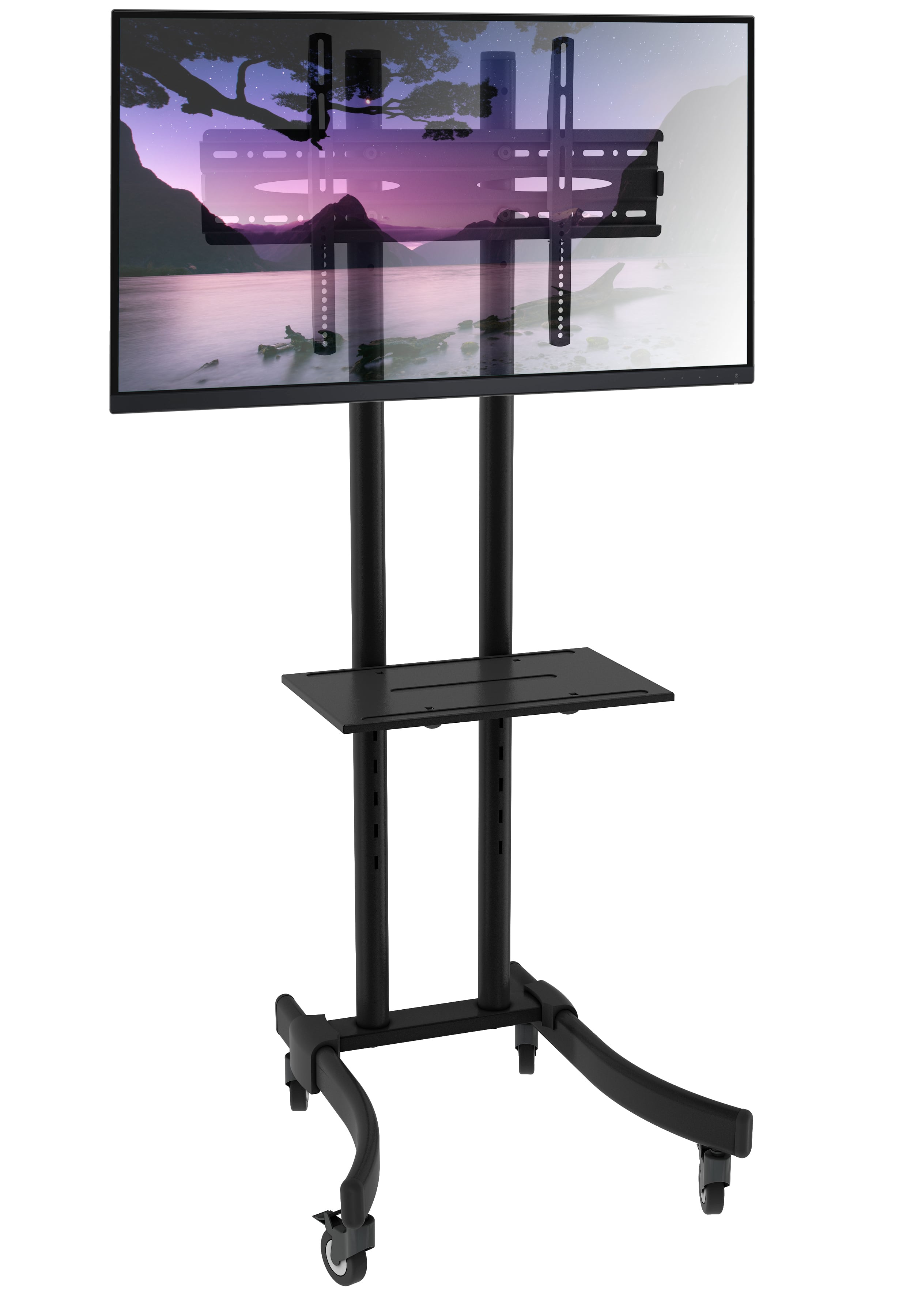 Supporto Mobile da Pavimento per TV LED/LCD 32-70'' con Mensola - Techly ICA-TR23