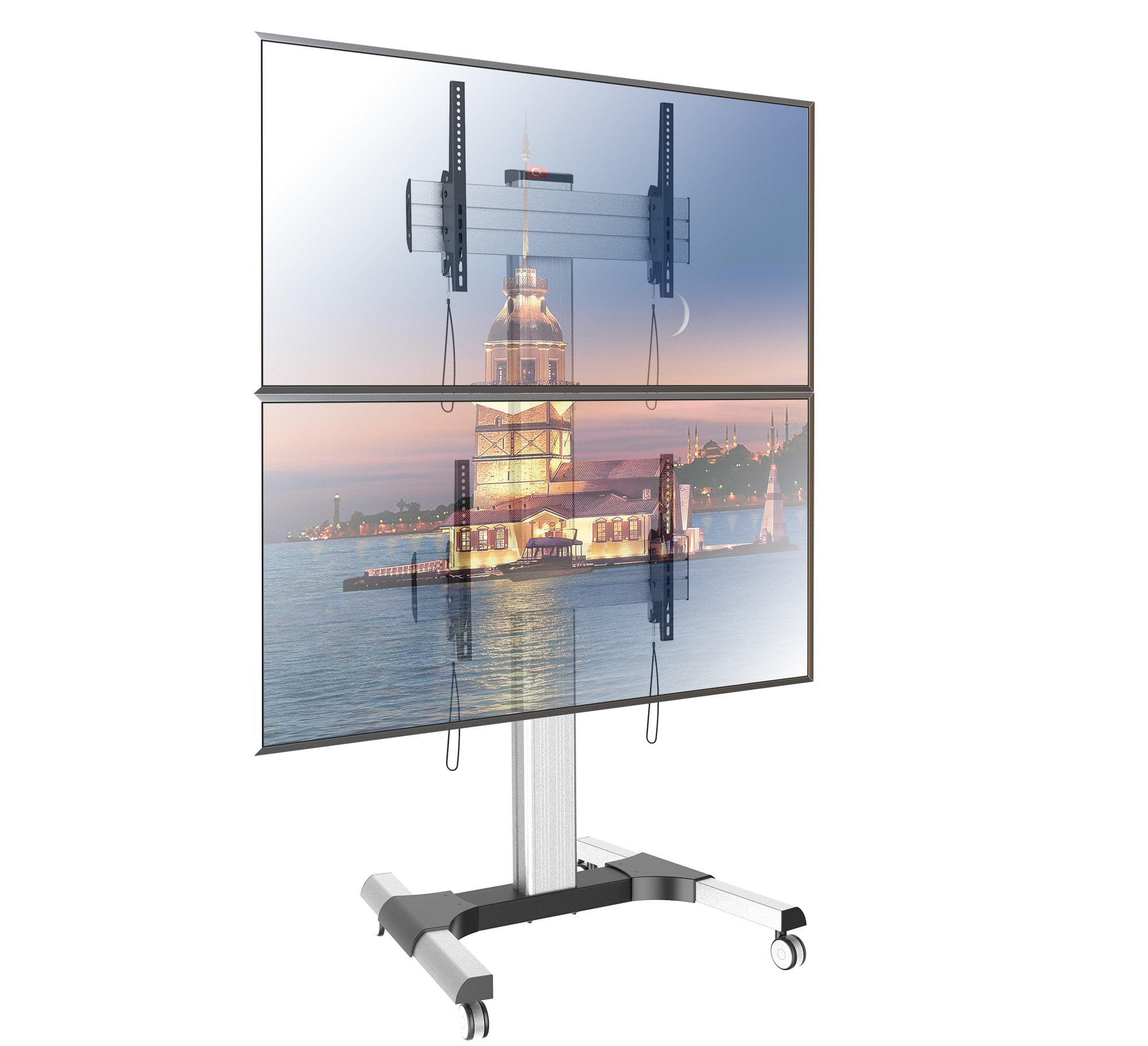 2 LCD/LED 32 - 60 " Video Wall Support - Techly ICA-TR 2 VW