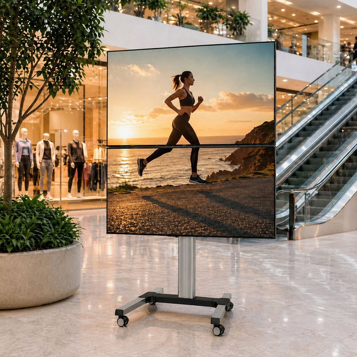 2 LCD/LED 32 - 60 " Video Wall Support - Techly ICA-TR 2 VW