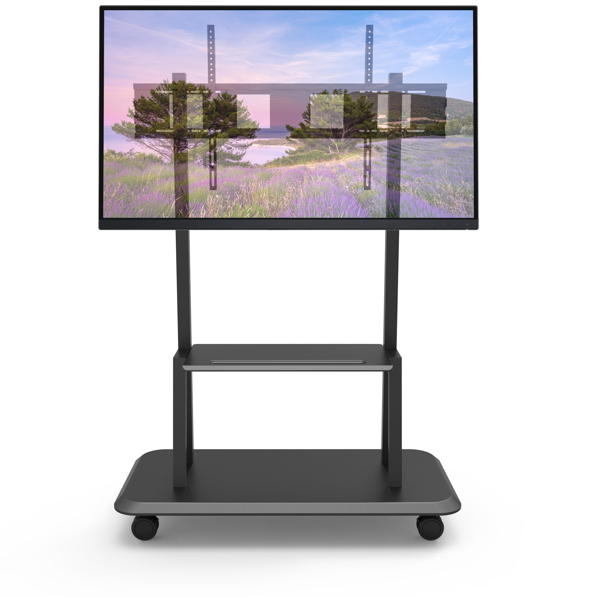 Supporto a Pavimento con Mensola per TV LCD/LED/Plasma 55-120'' - Techly ICA-TR31