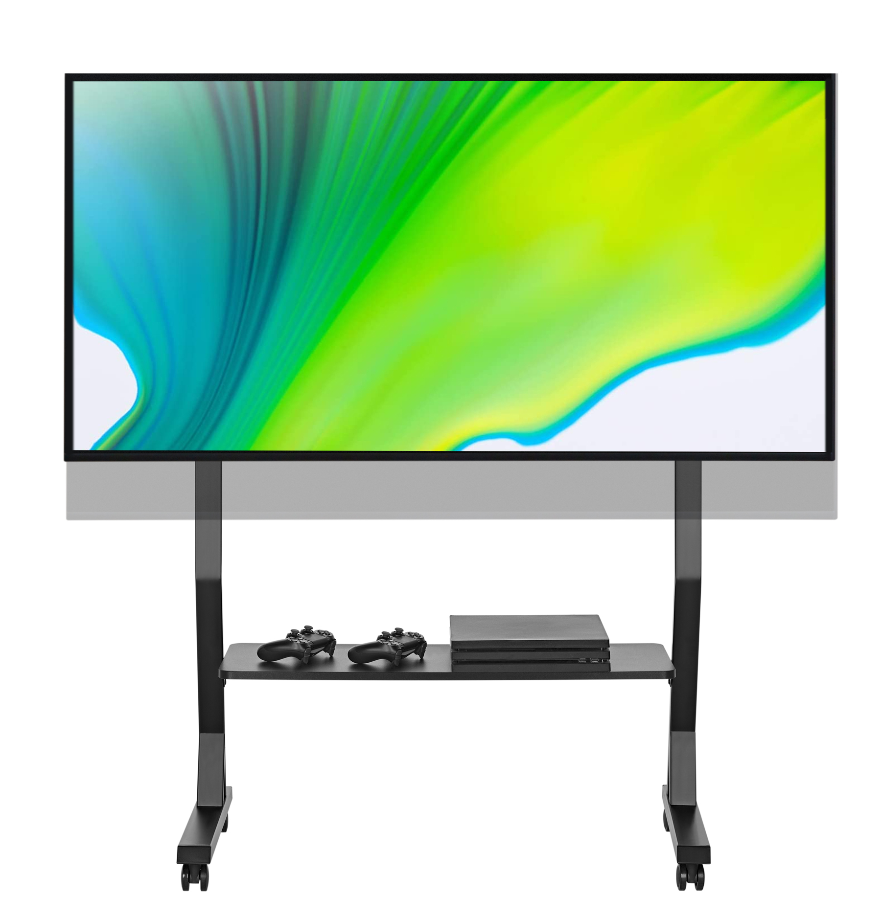 Supporto a Pavimento con Mensola per TV LCD/LED/Plasma 45-90'' - Techly ICA-TR325