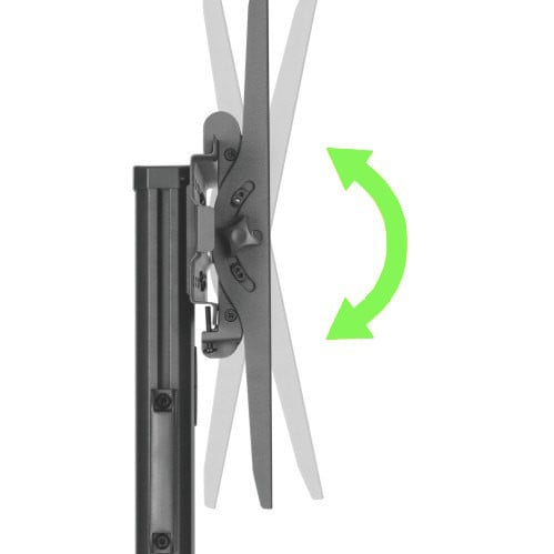 Supporto a Pavimento con Mensola Trolley TV LCD/LED 32-65'' - Techly ICA-TR35