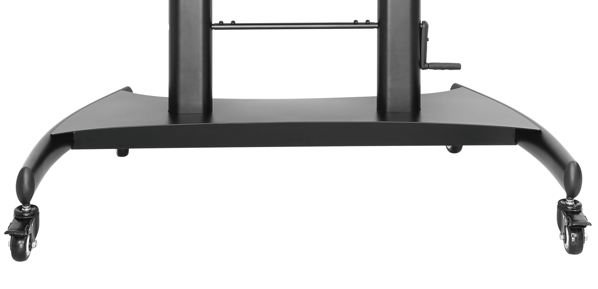 Supporto a pavimento per TV con regolazione manuale altezza, in acciaio, per TV da 60'' a 100'' - Techly ICA-TR36