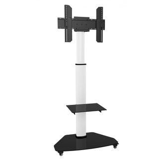 Supporto a Pavimento Trolley TV 37-70" VESA 600x400 Bianco - Techly ICA-TR3WH